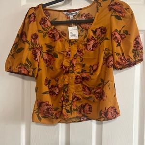 Walter Baker women’s Top Tea Rose  Sz L